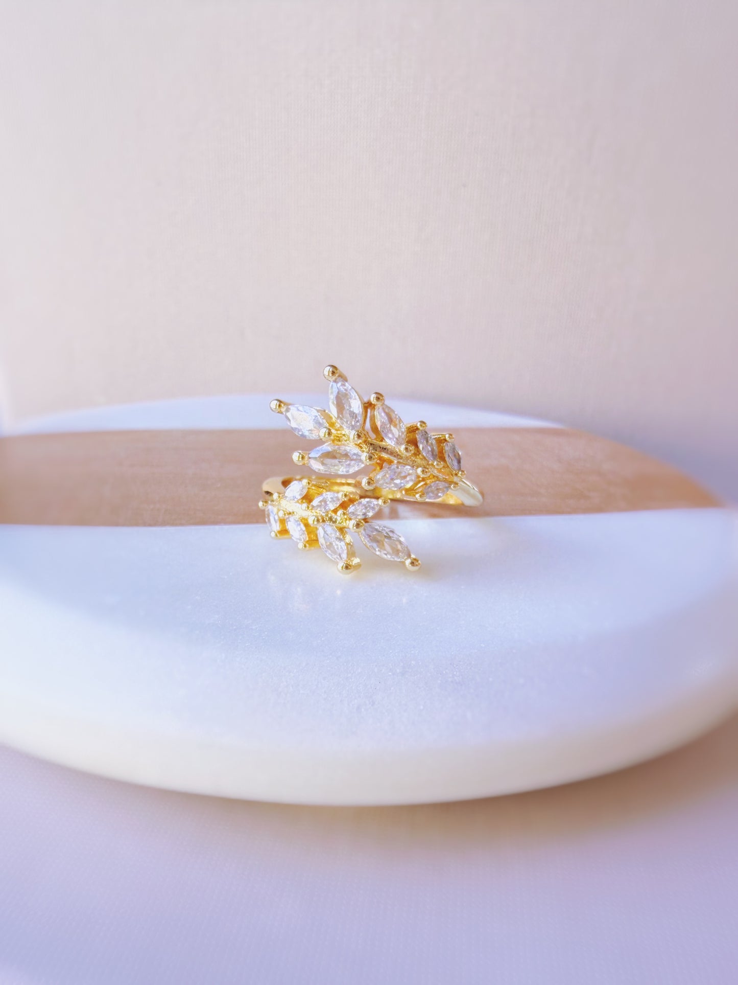 DOUBLE MARQUISE RING