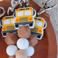 SCHOOL BUS ~ Bag Charm/Keychain