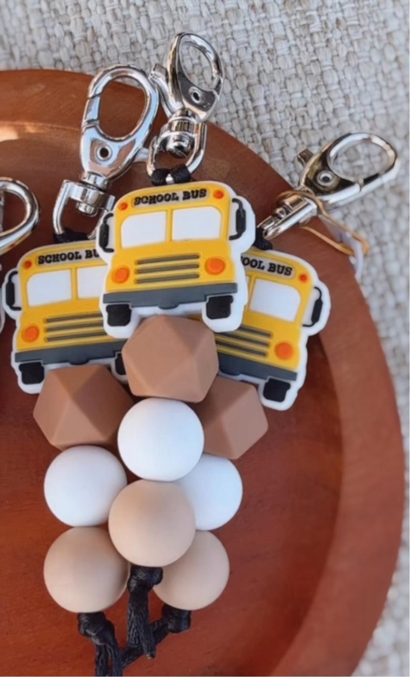 SCHOOL BUS ~ Bag Charm/Keychain
