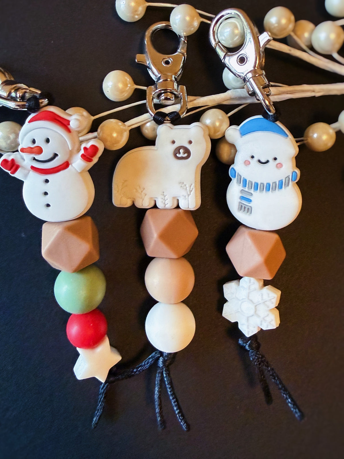 SNOWMAN & BEAR~Bag charm/Keychain
