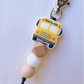 SCHOOL BUS ~ Bag Charm/Keychain