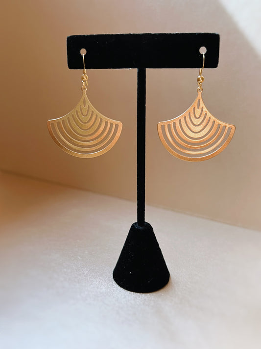 FAN ~ EARRINGS