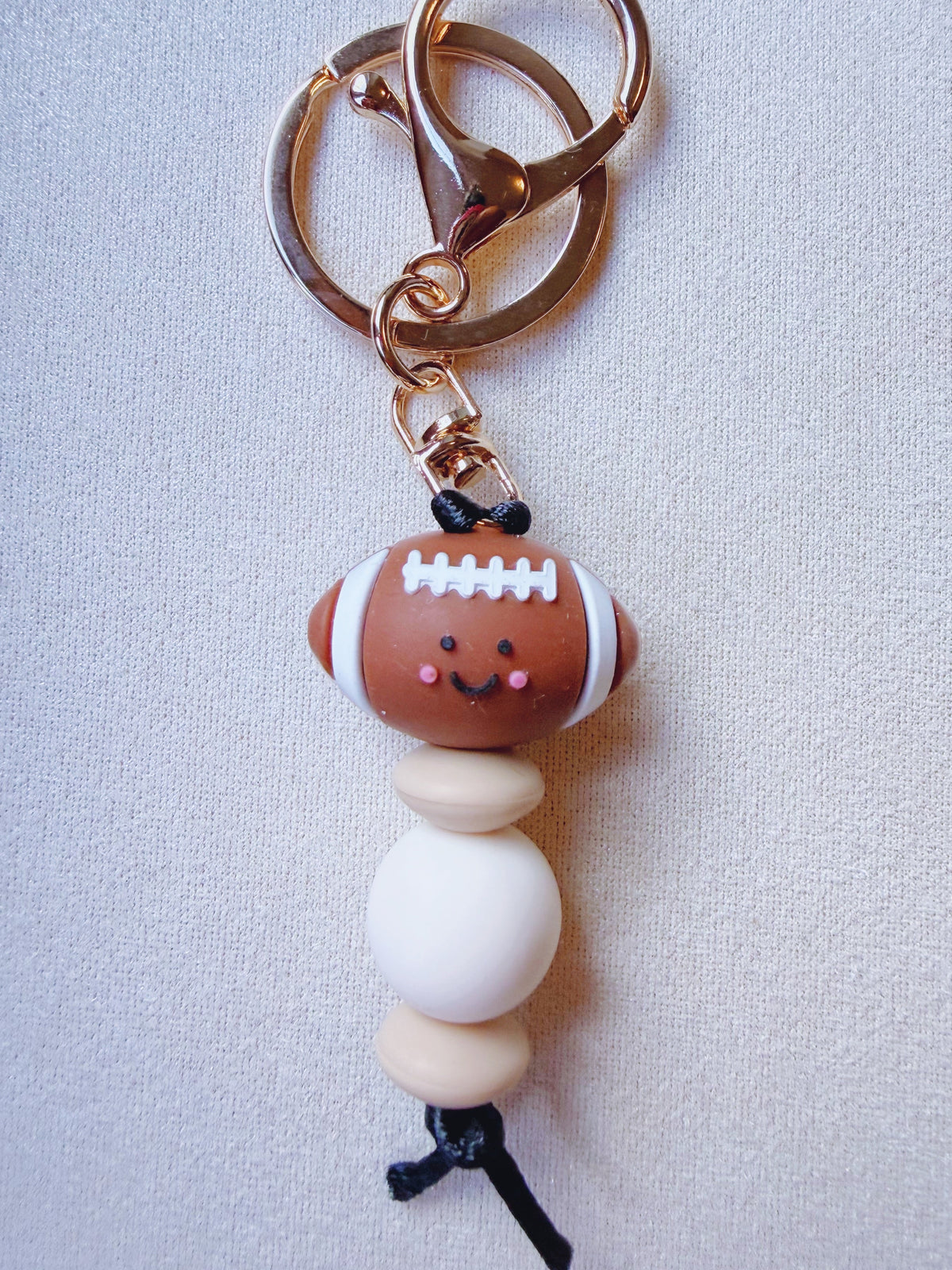 FOOTBALL ~ Bag charm/Keychain