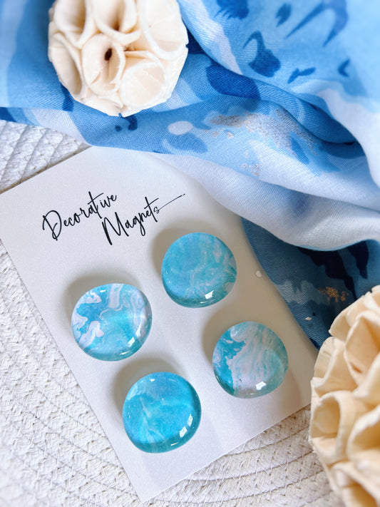 DECORATIVE MAGNETS SET ~ Ocean