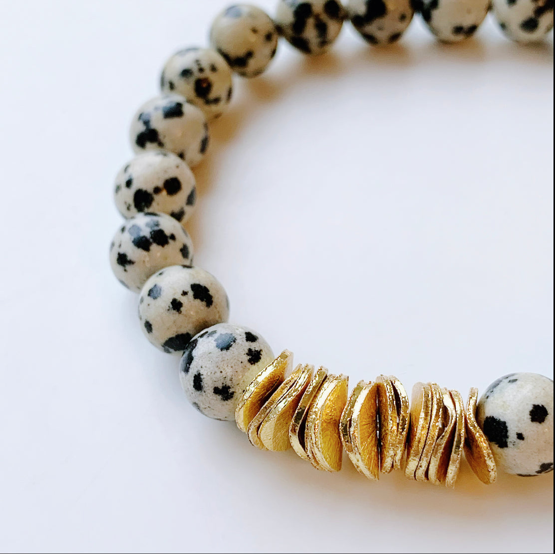 DALMATIAN JASPER WAVY